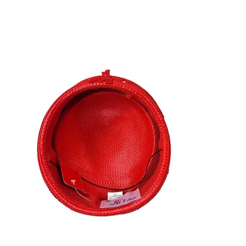 Mr. Hi's Classic Women's Ruby Red Fashion Hat - Picture 5 of 5